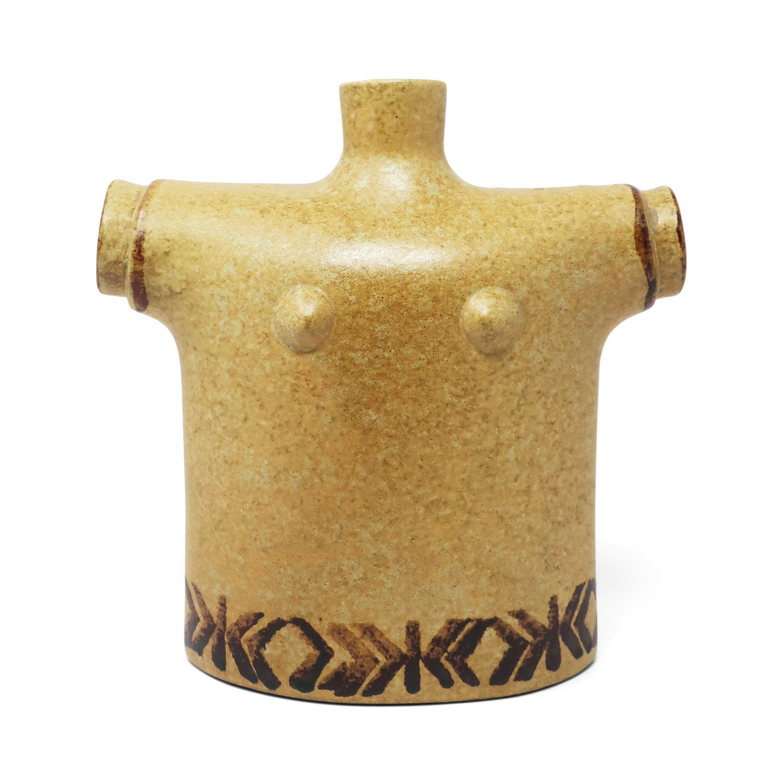 Mid-Century Modern Female Torso Pottery Vase - 2
