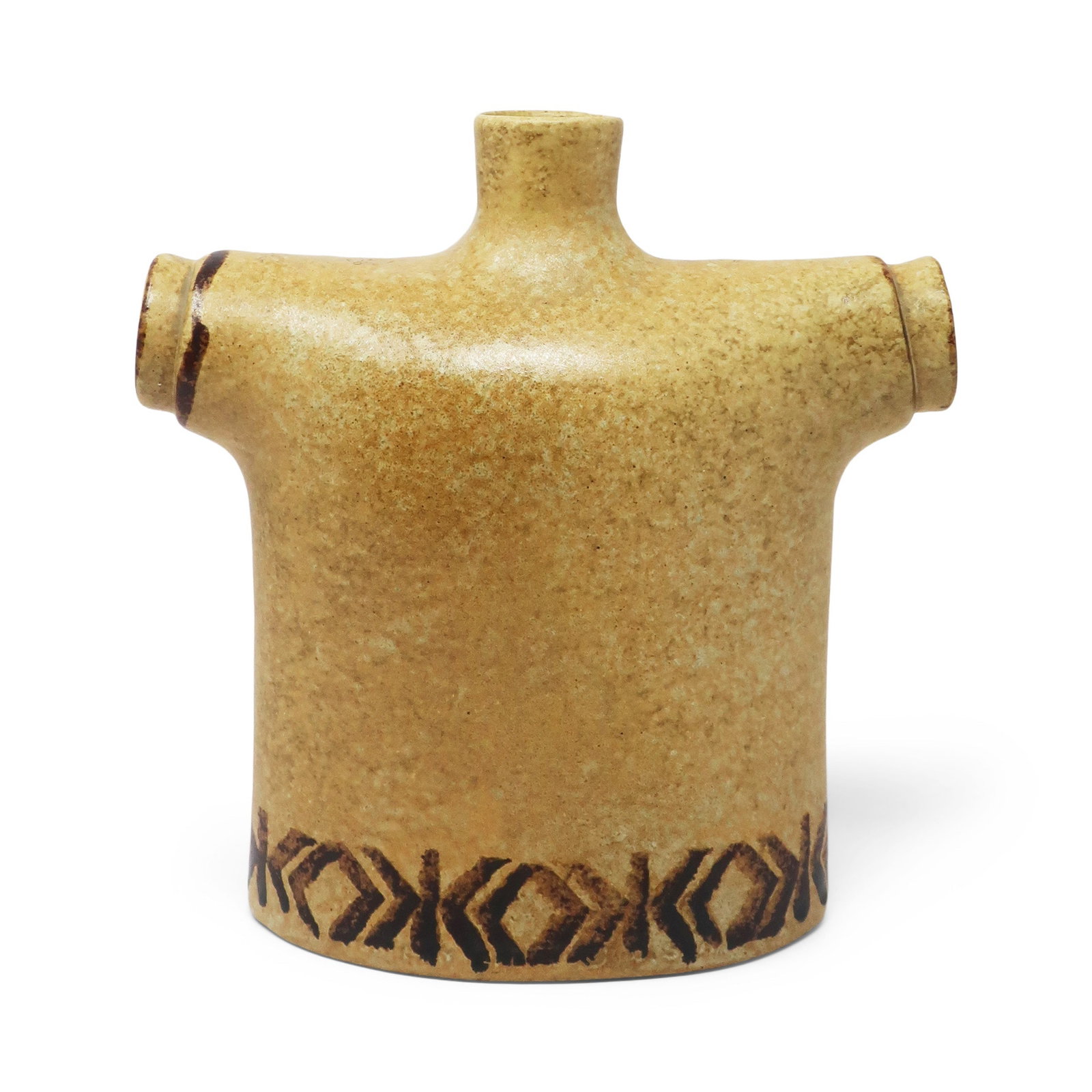 Mid-Century Modern Female Torso Pottery Vase - 4