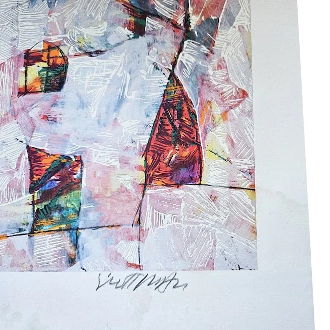 Limited Edition "Sunlit Village" Serigraph by Harry Guttman - 2