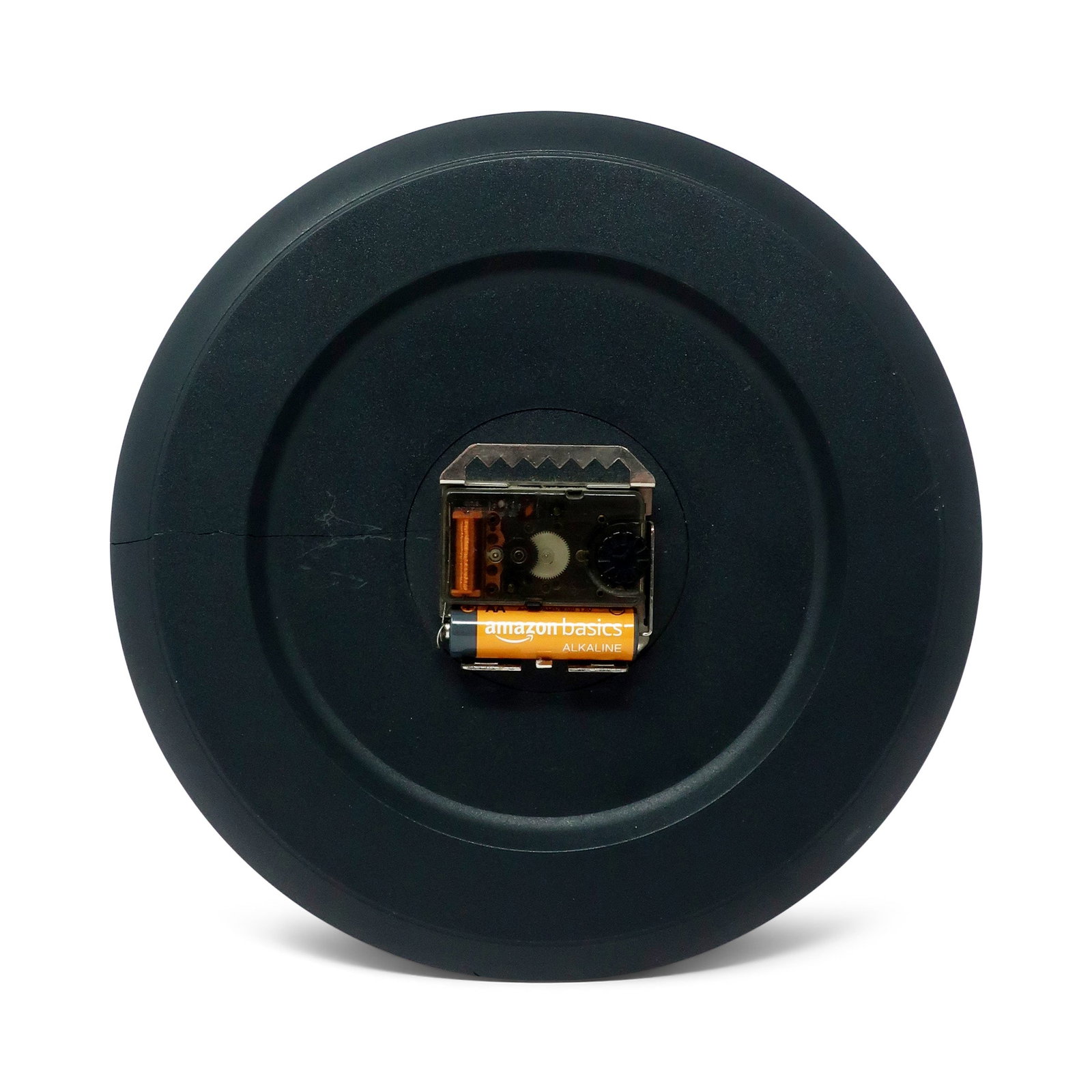 1980s Postmodern Black Wall Clock by Linden - 5