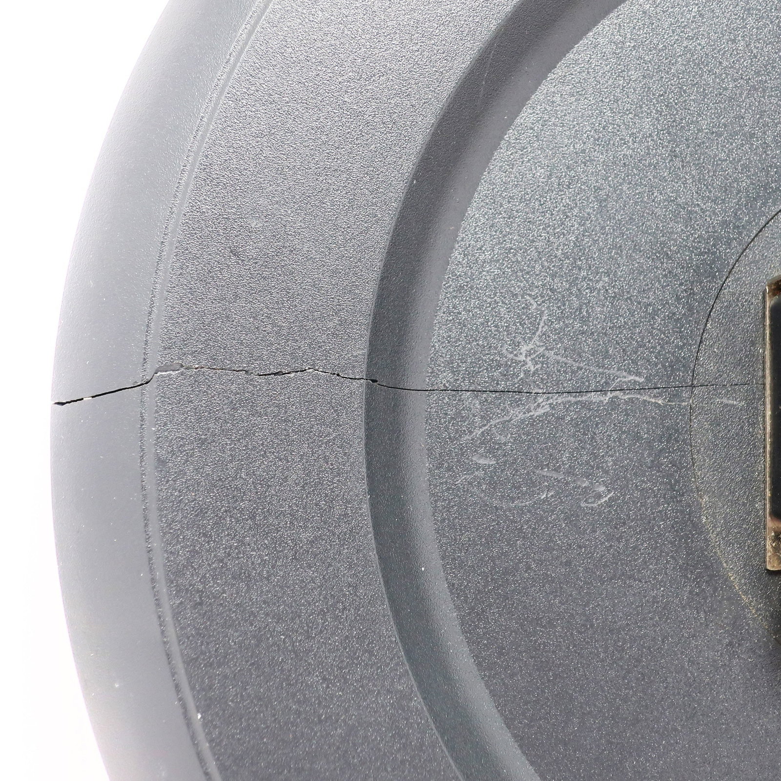1980s Postmodern Black Wall Clock by Linden - 6