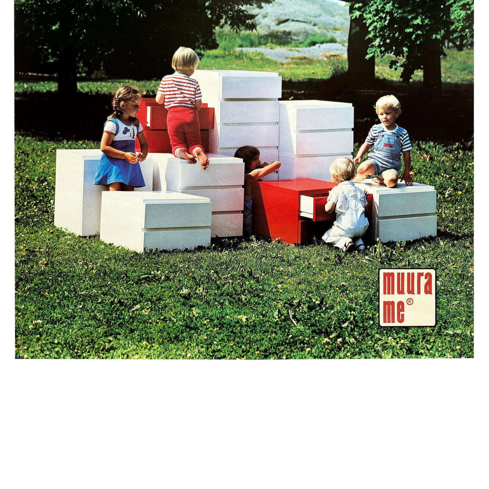 1970s Muurame Furniture Promotional Poster - 2