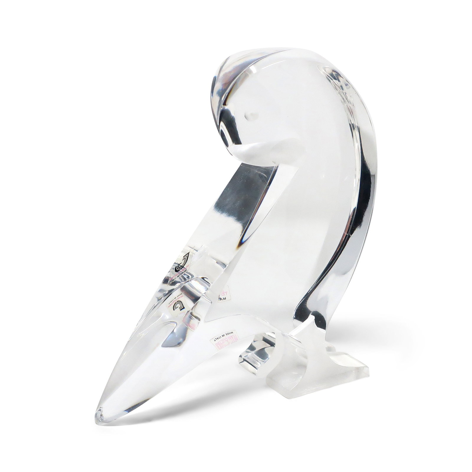 Vintage Lucite Bird Sculpture by Team Guzzini - 2