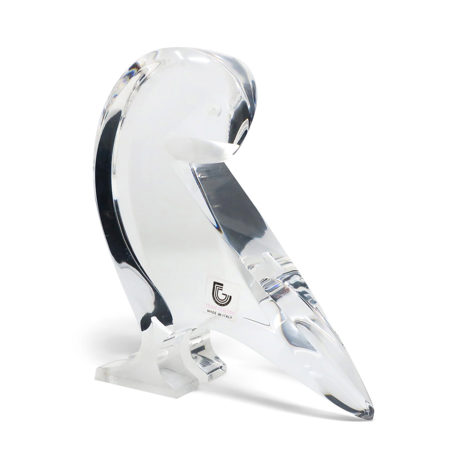 Vintage Lucite Bird Sculpture by Team Guzzini - 3