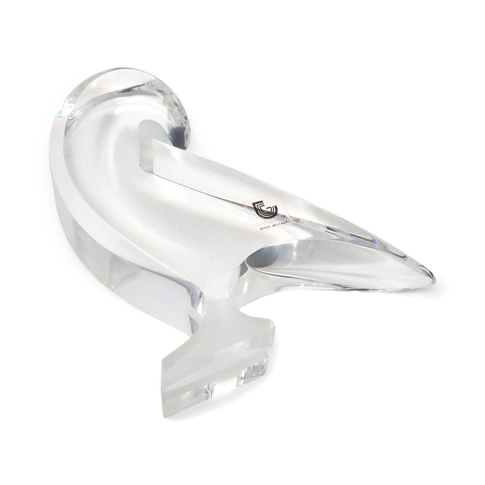 Vintage Lucite Bird Sculpture by Team Guzzini - 6