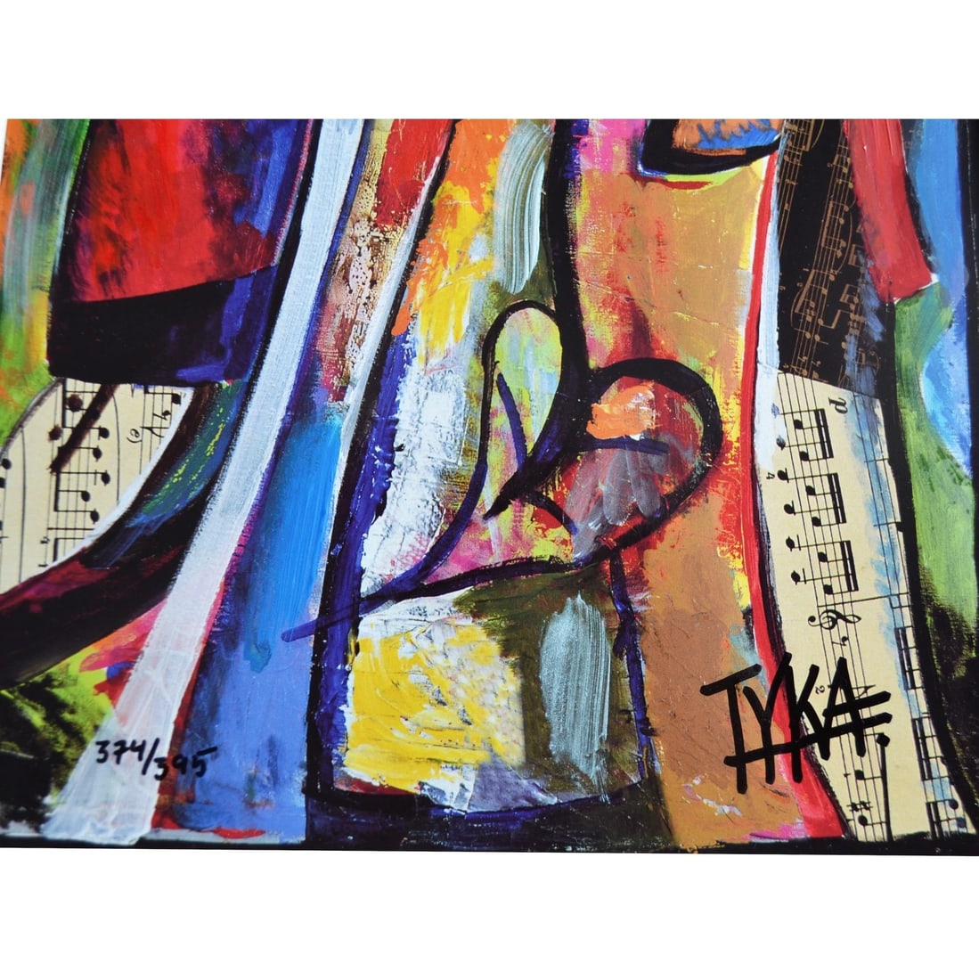 Limited Edition "Musical Journey" Triptych by Joanna Tyka - 2