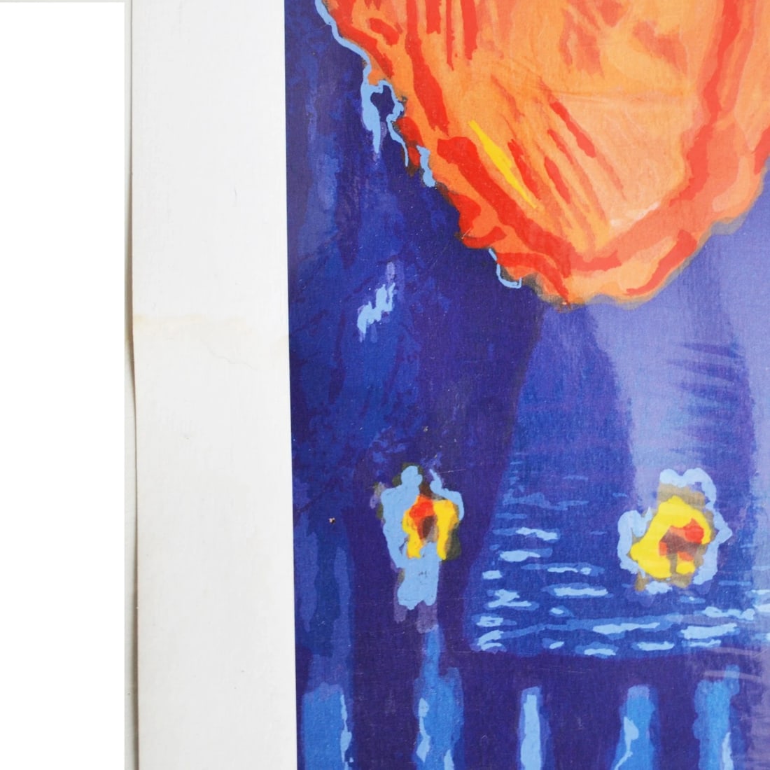 Limited Edition "Orange Dress" Seriolithograph by Barbara Wood - 2