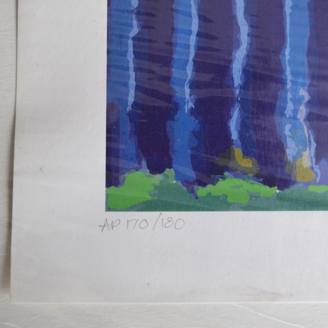 Limited Edition "Orange Dress" Seriolithograph by Barbara Wood - 3
