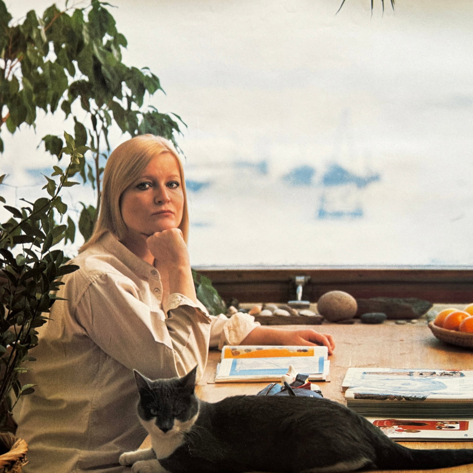 1970s 25th Anniversary Marimekko Poster with Kerstin Enbom - 2
