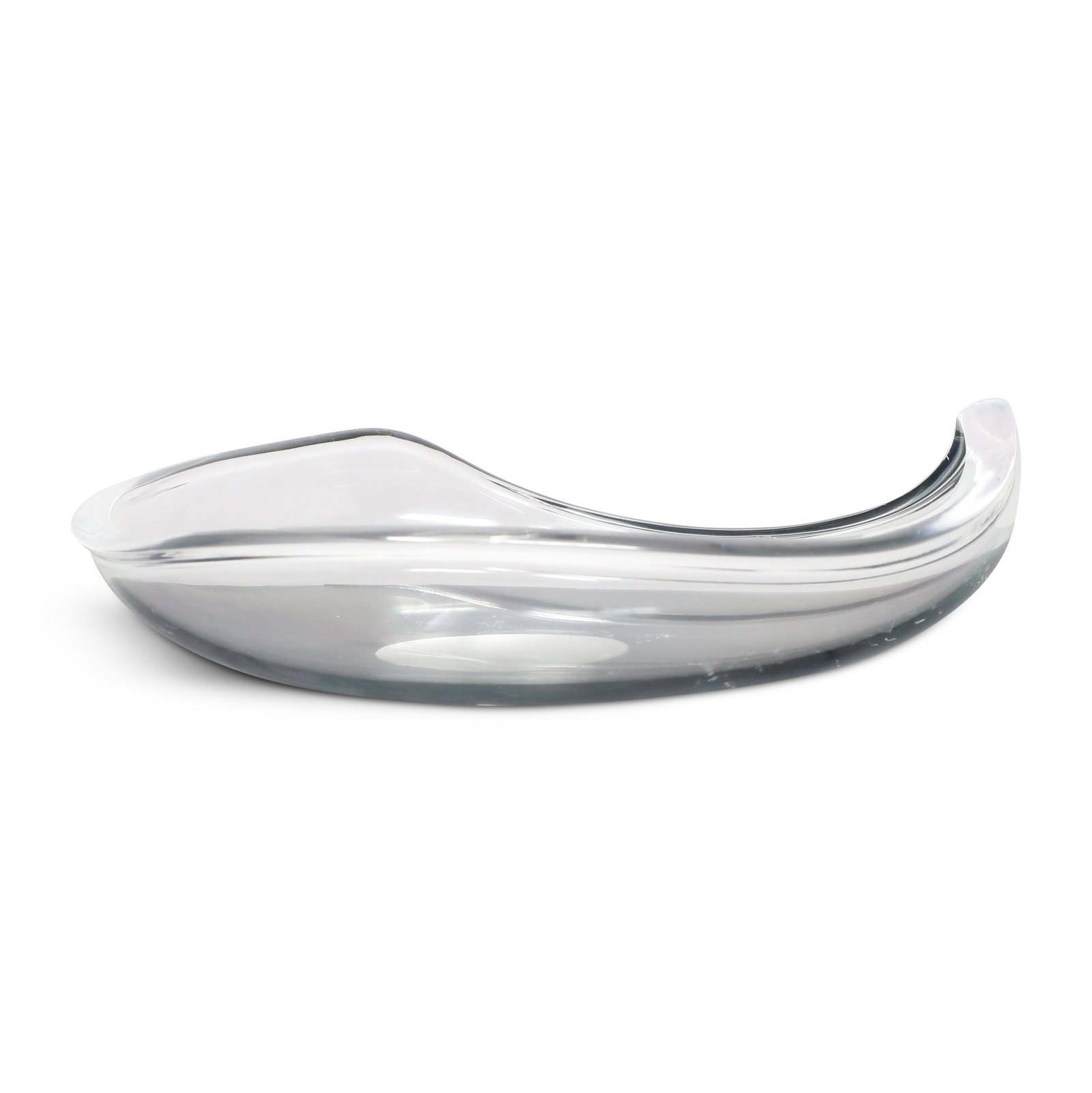 1970s Small Astrolite Lucite Bowl by Ritts Co. of Los Angeles - 2