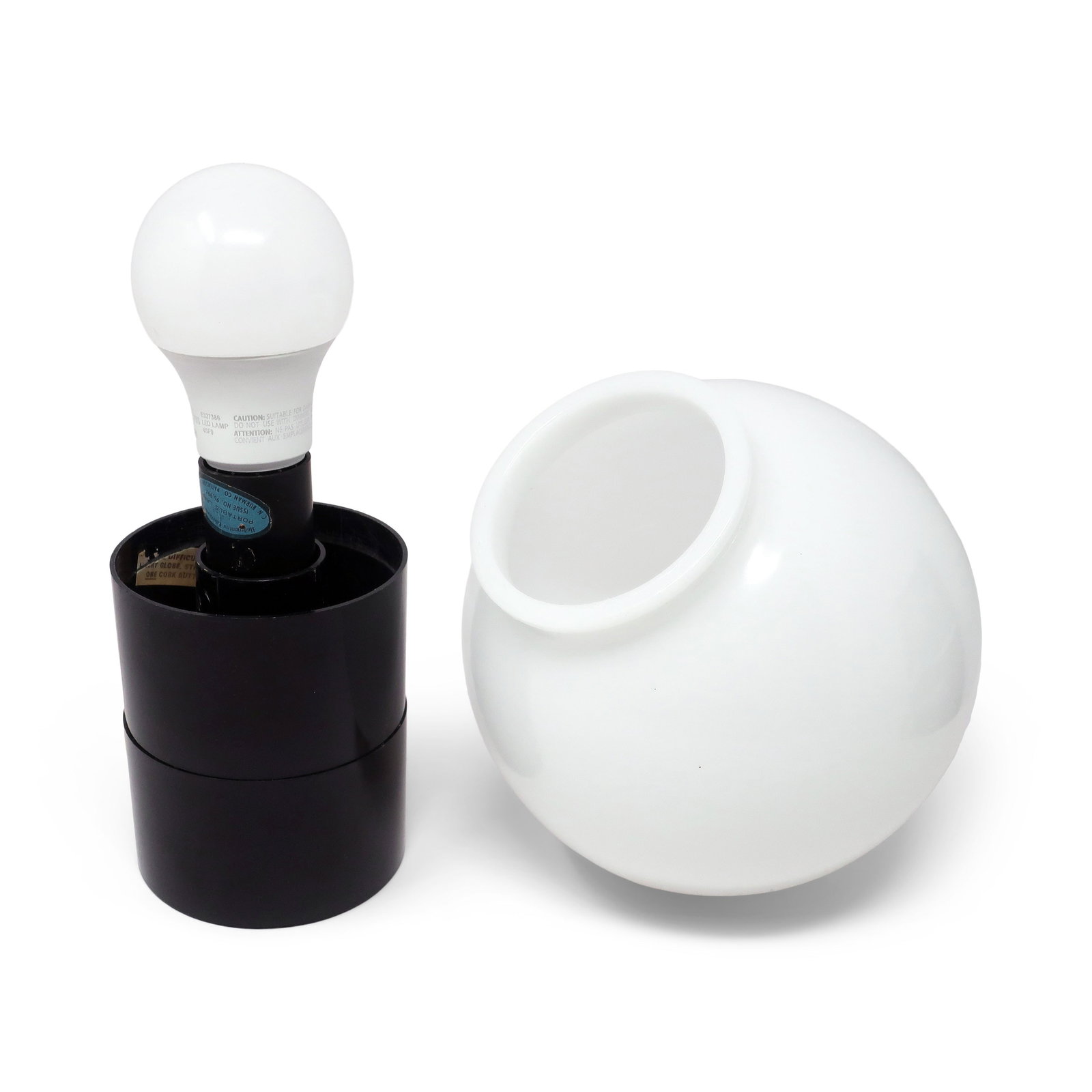 1970s Space Age Globe Table Lamp - 3