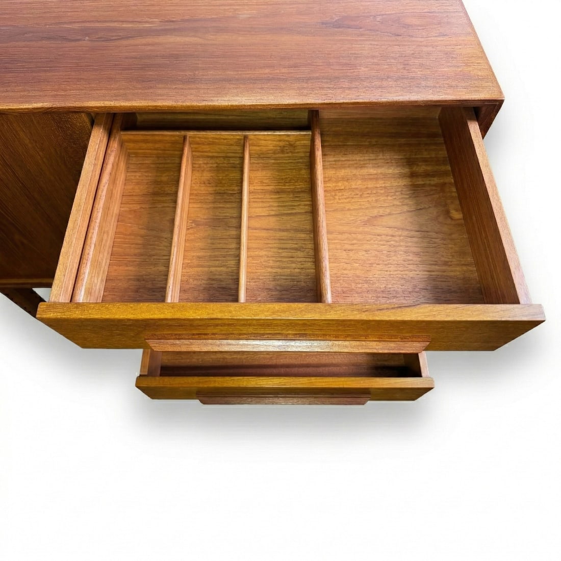 1970s Scandinavian Modern Teak Credenza / Cabinet - 5
