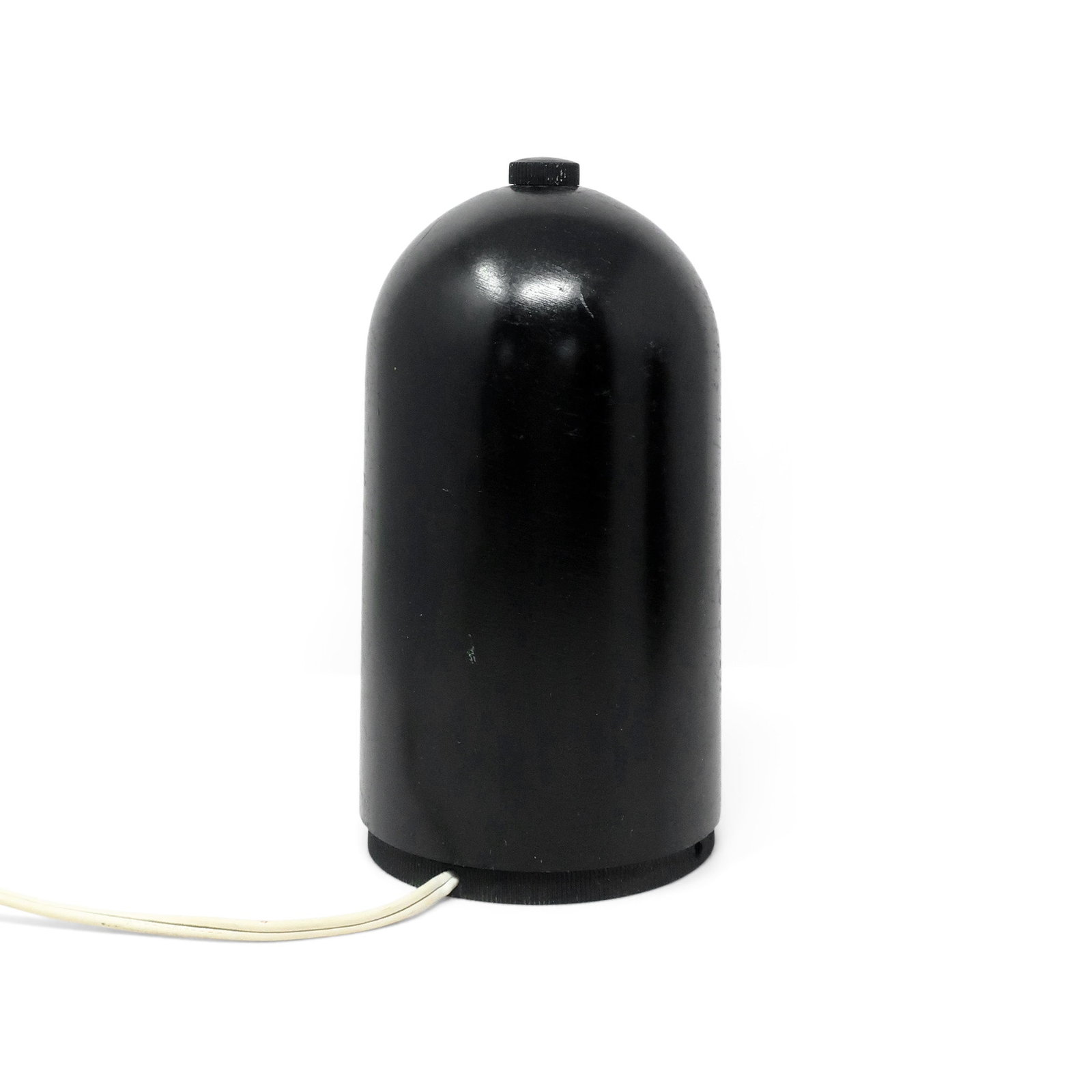 1970s Black Interplay 1 Table Lamp by Lightolier - 6