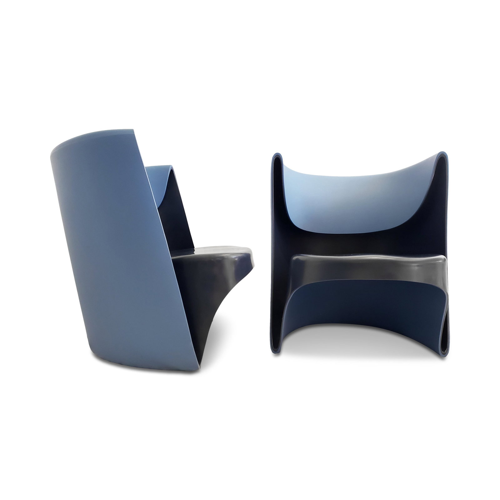 Pair of Nino Rota chairs by Ron Arad for Cappellini (2002) - 2
