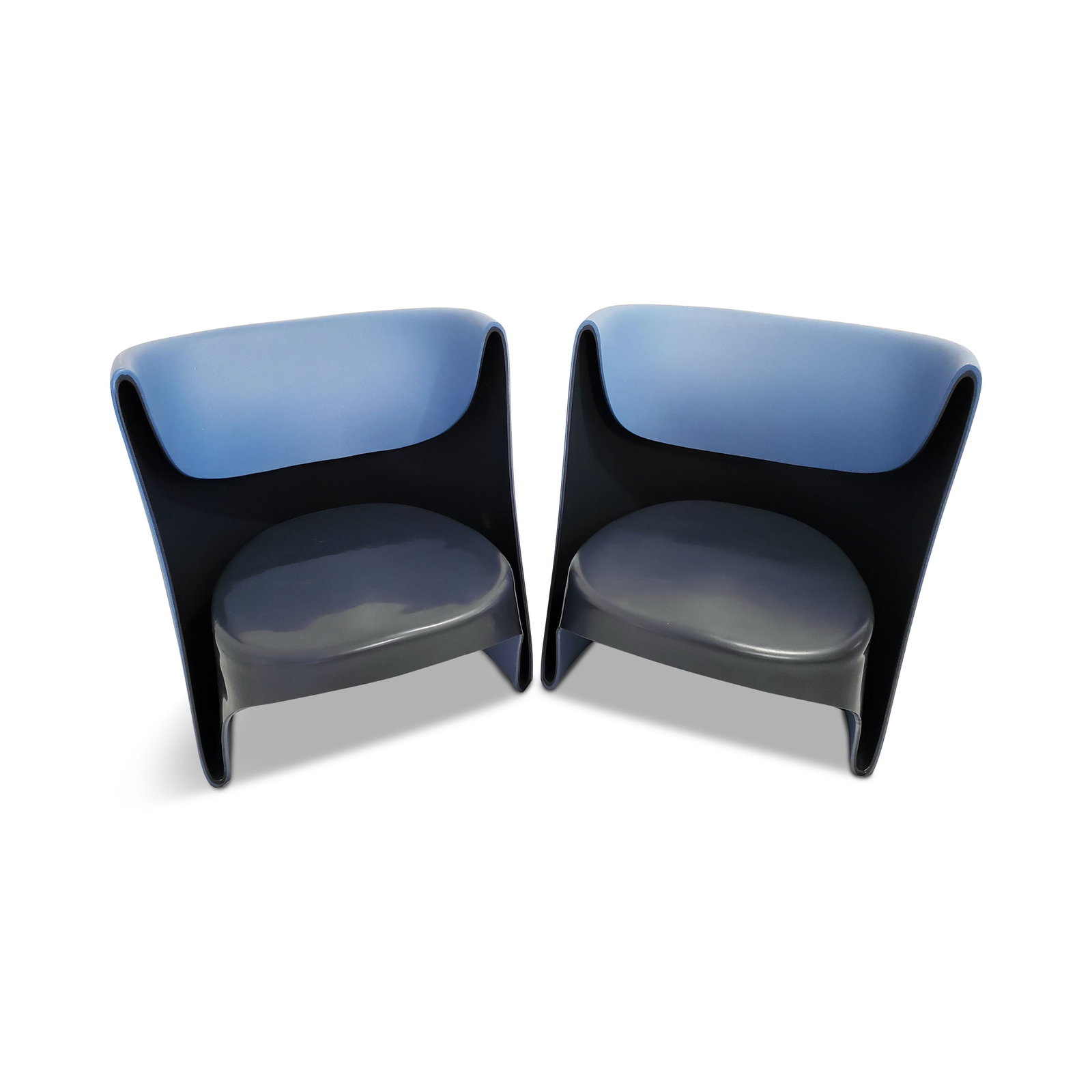 Pair of Nino Rota chairs by Ron Arad for Cappellini (2002) - 3