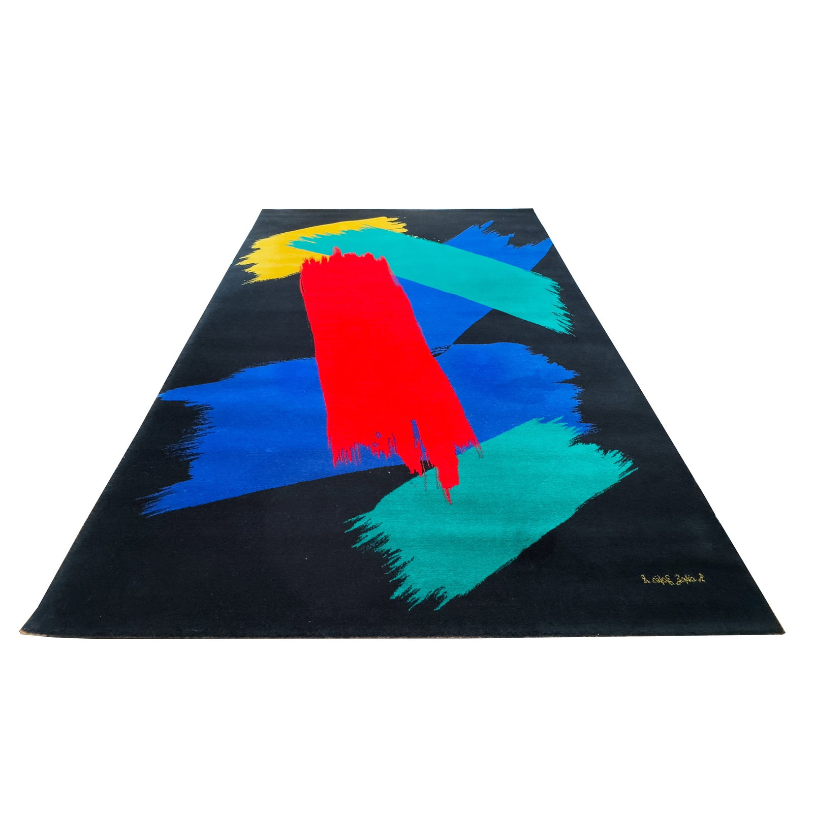 Postmodern "City" Rug by Zofia Rostad for Louis de Poortere - 3