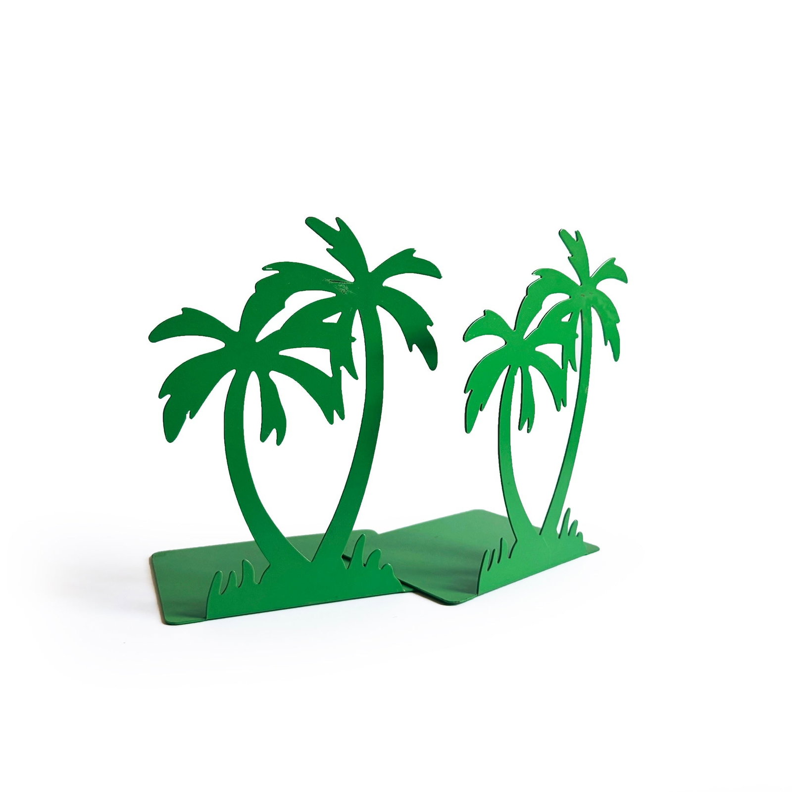Pair of 1970s Palm Tree Bookends by Randall Schwartz for Moxie - 2