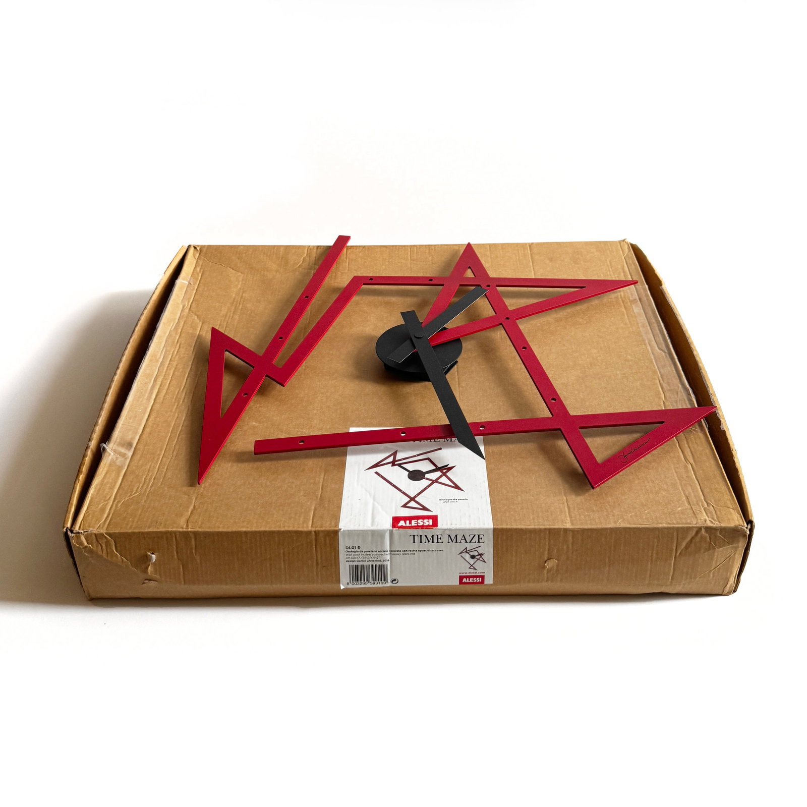 Time Maze Wall Clock by Daniel Libeskind for Alessi - 8