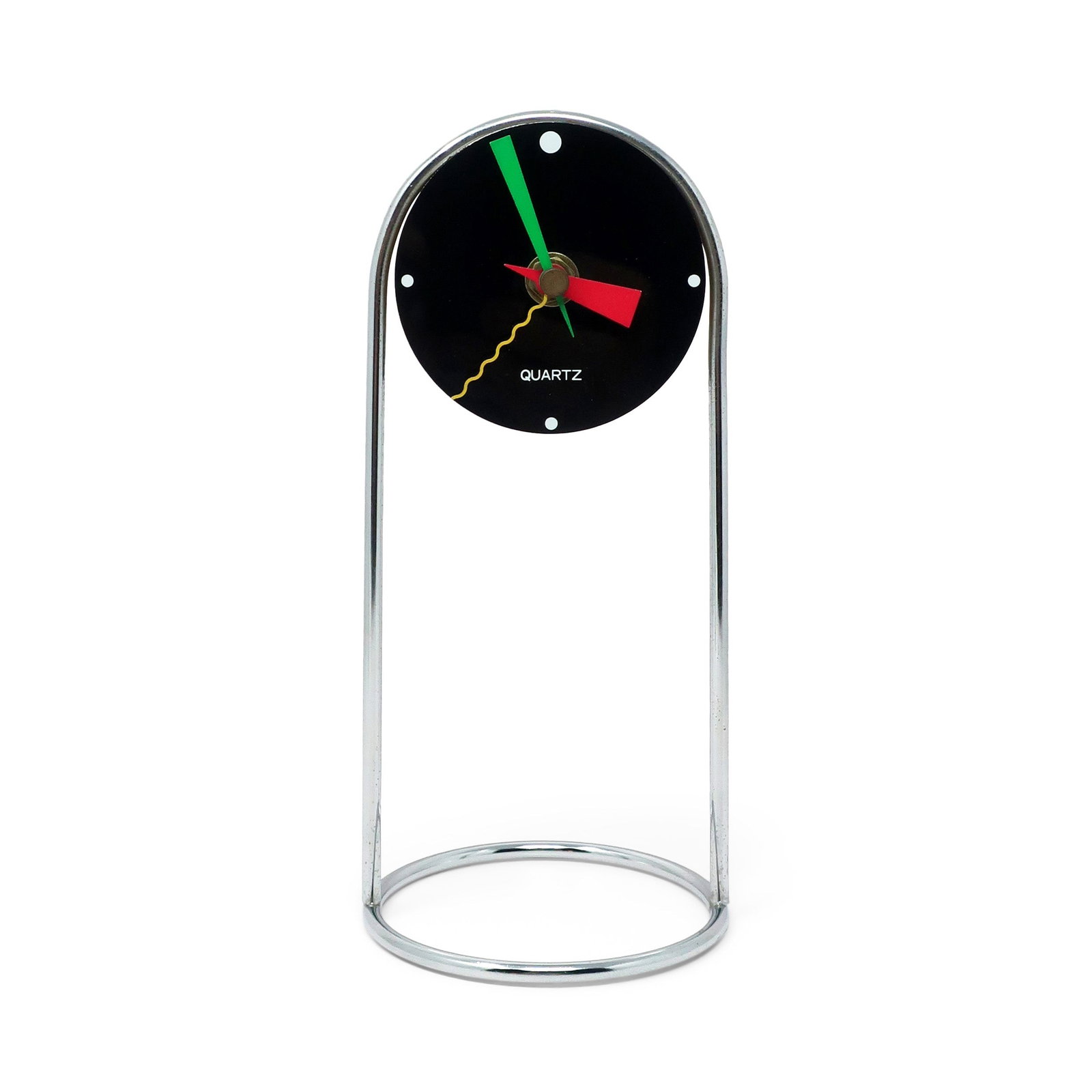1980s Postmodern Table Clock attr. to Shohei Mihara for Wakita and Canetti - 2