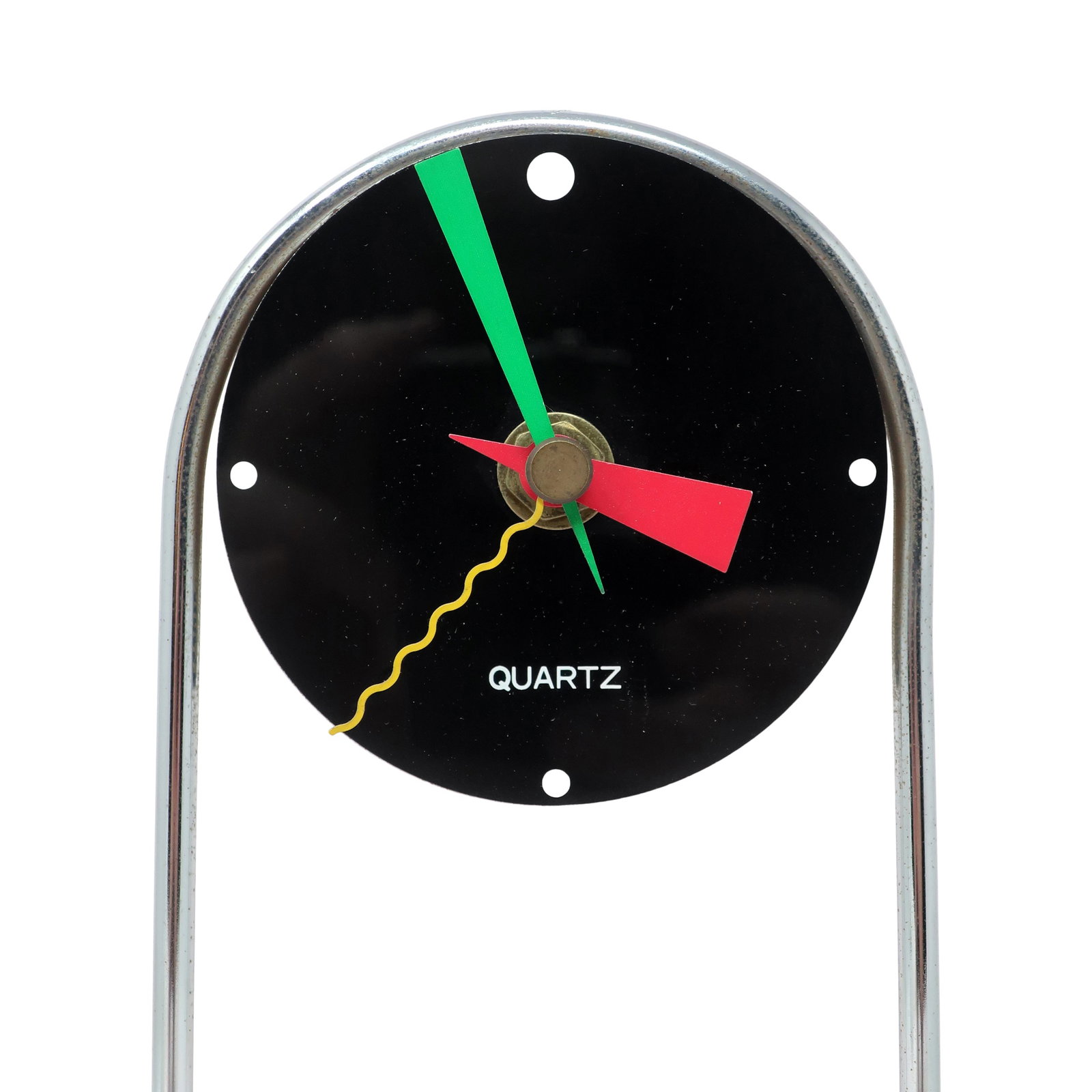 1980s Postmodern Table Clock attr. to Shohei Mihara for Wakita and Canetti - 6