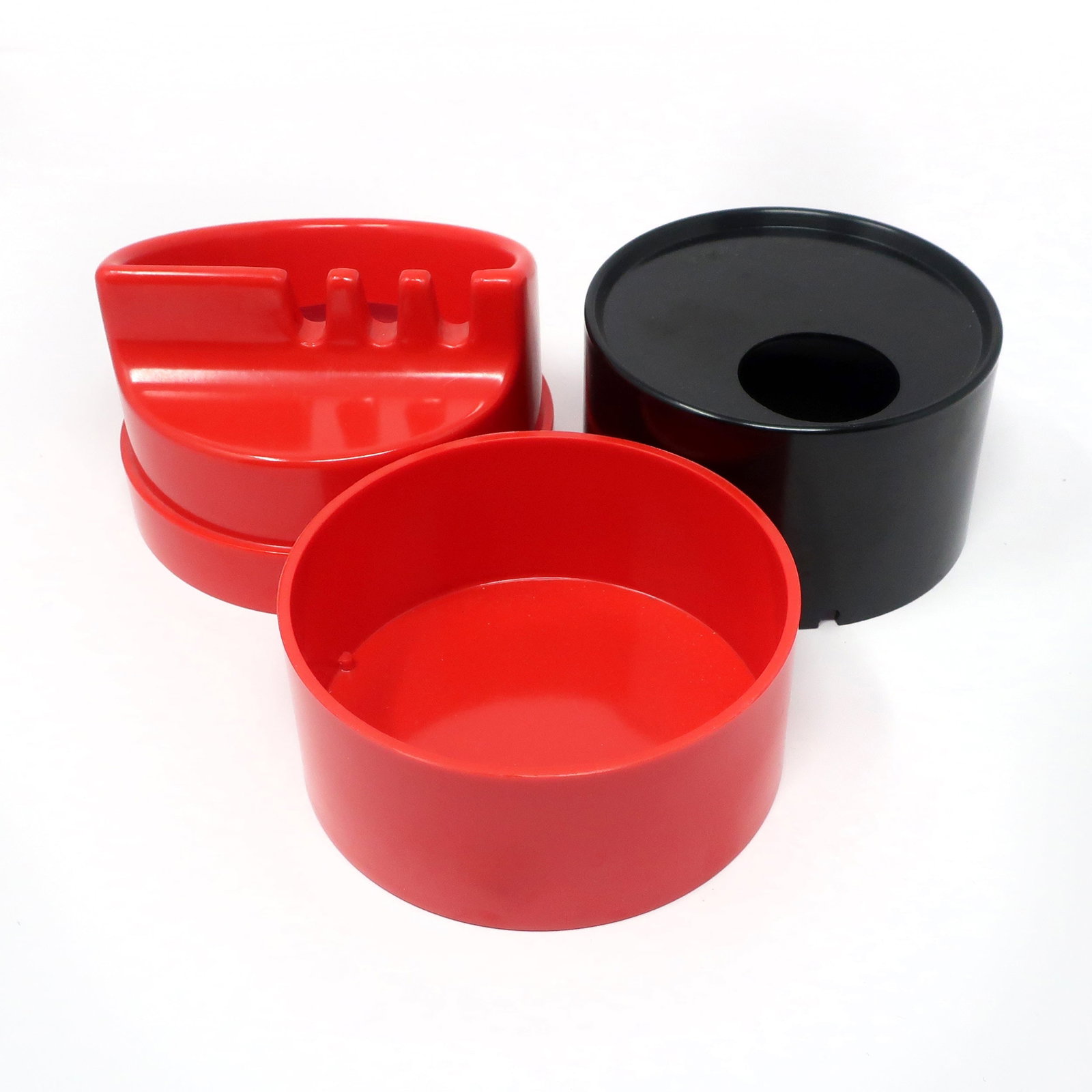 Red 4630 Roto Ashtray by Joe Colombo for Kartell - 8