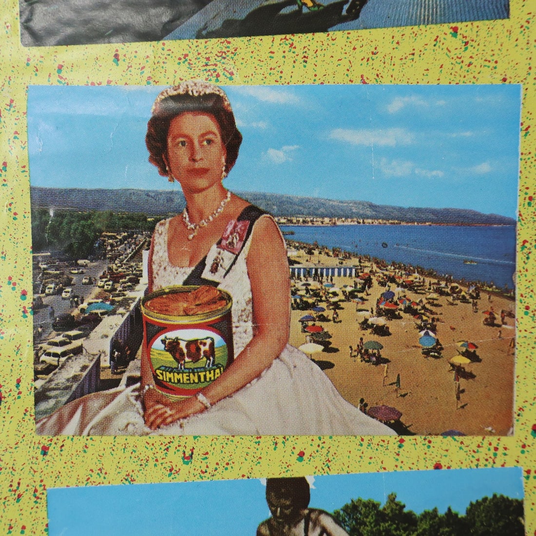 Vintage Fiorucci Travel Postcard Collage Poster 1979 - 2
