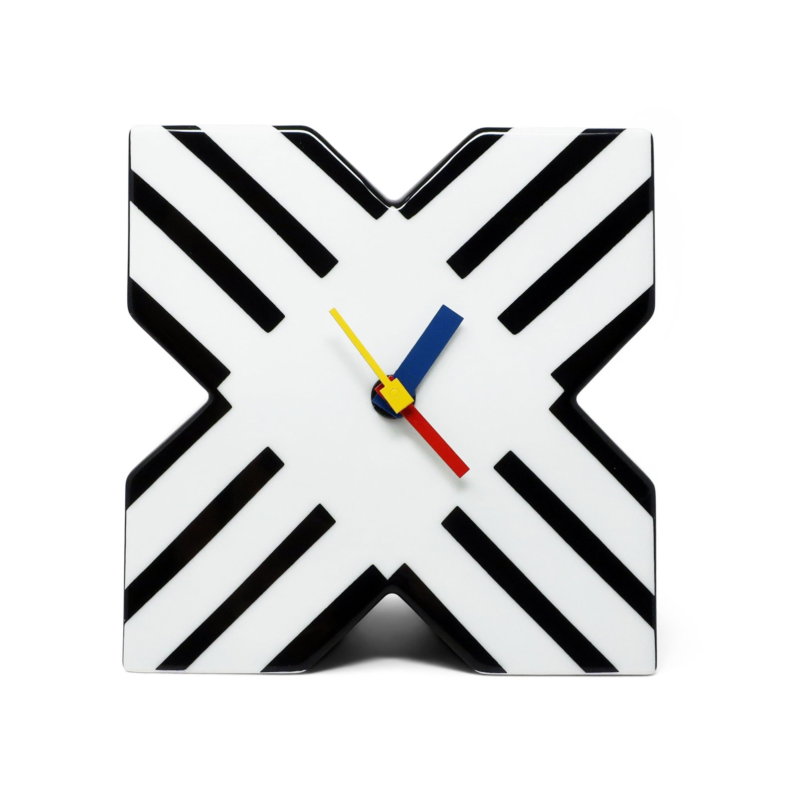 Postmodern Procelain Clock by Marcello Morandini for Rosenthal Studio Line - 3