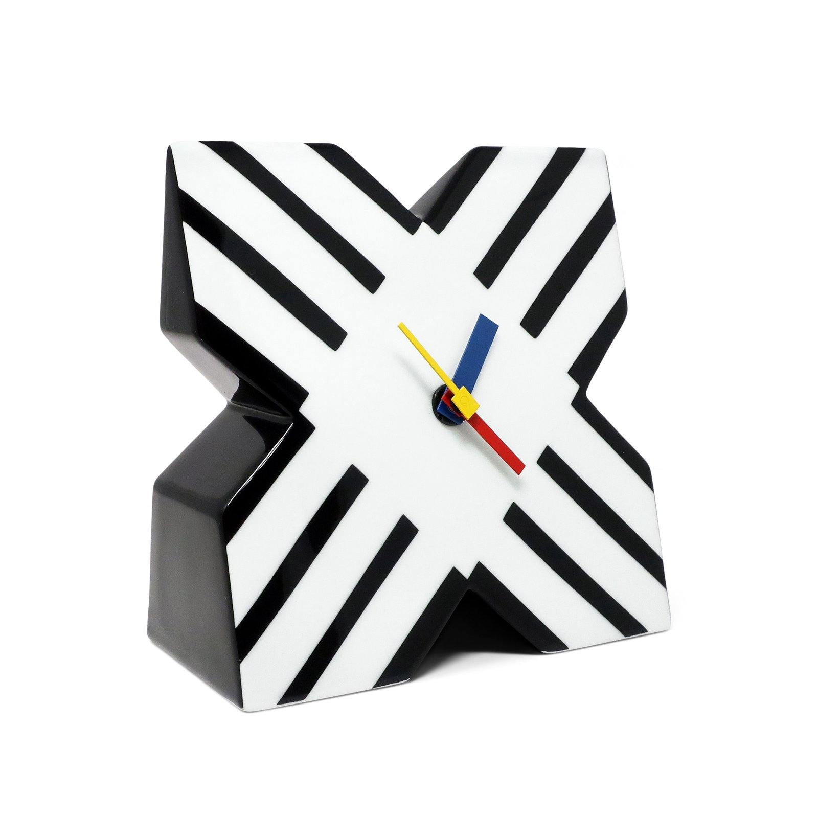Postmodern Procelain Clock by Marcello Morandini for Rosenthal Studio Line - 5