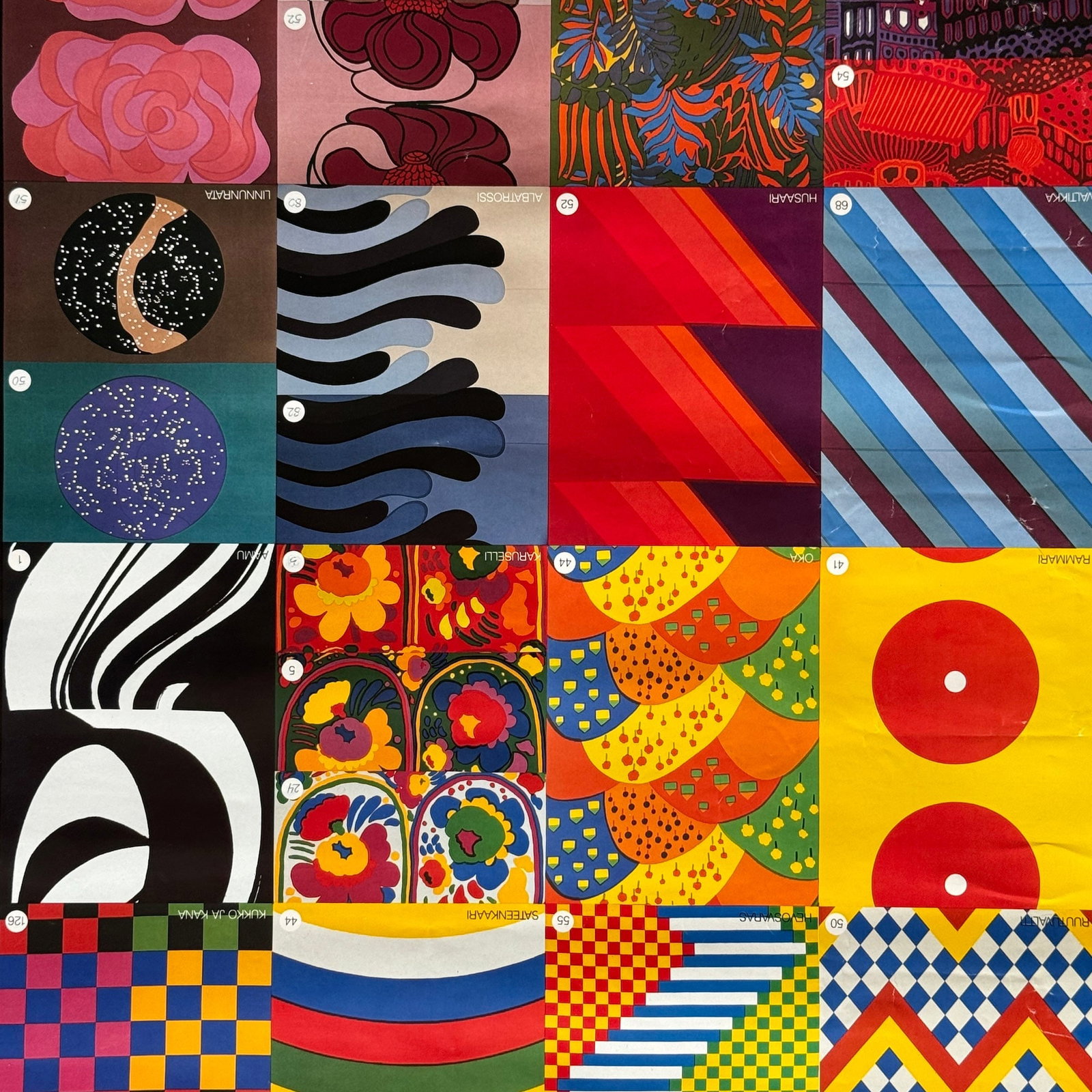 1980s Marimekko Designs Promotional Poster - 2