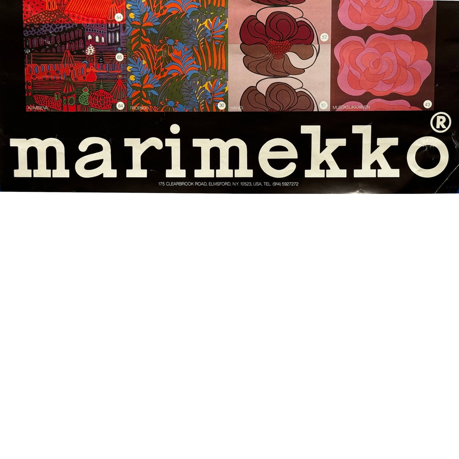 1980s Marimekko Designs Promotional Poster - 3