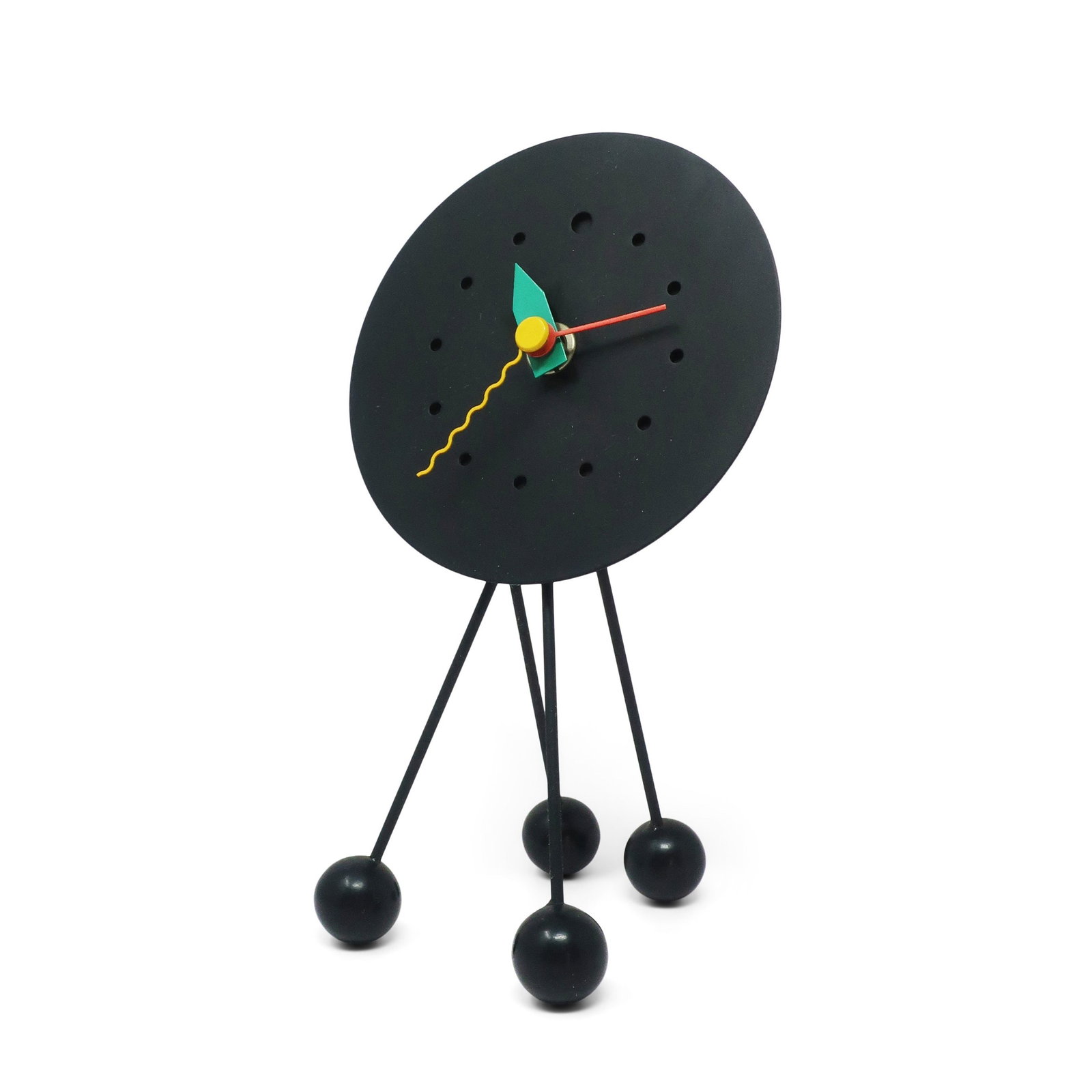 1980s Postmodern Desk Clock by Shohei Mihara for Wakita - 2