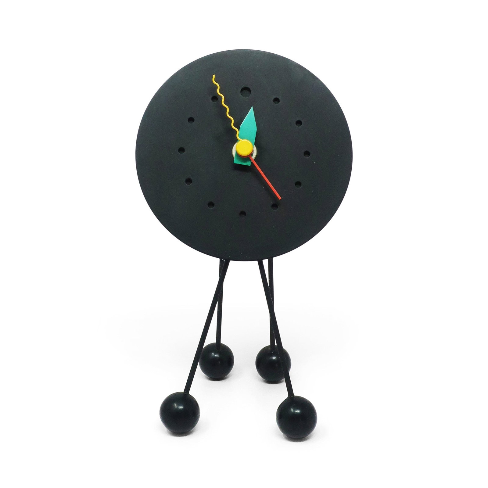 1980s Postmodern Desk Clock by Shohei Mihara for Wakita - 3