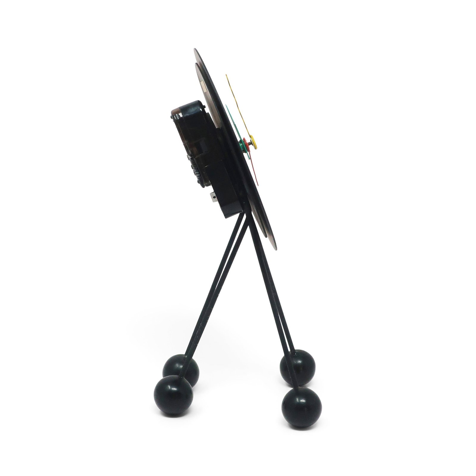 1980s Postmodern Desk Clock by Shohei Mihara for Wakita - 5