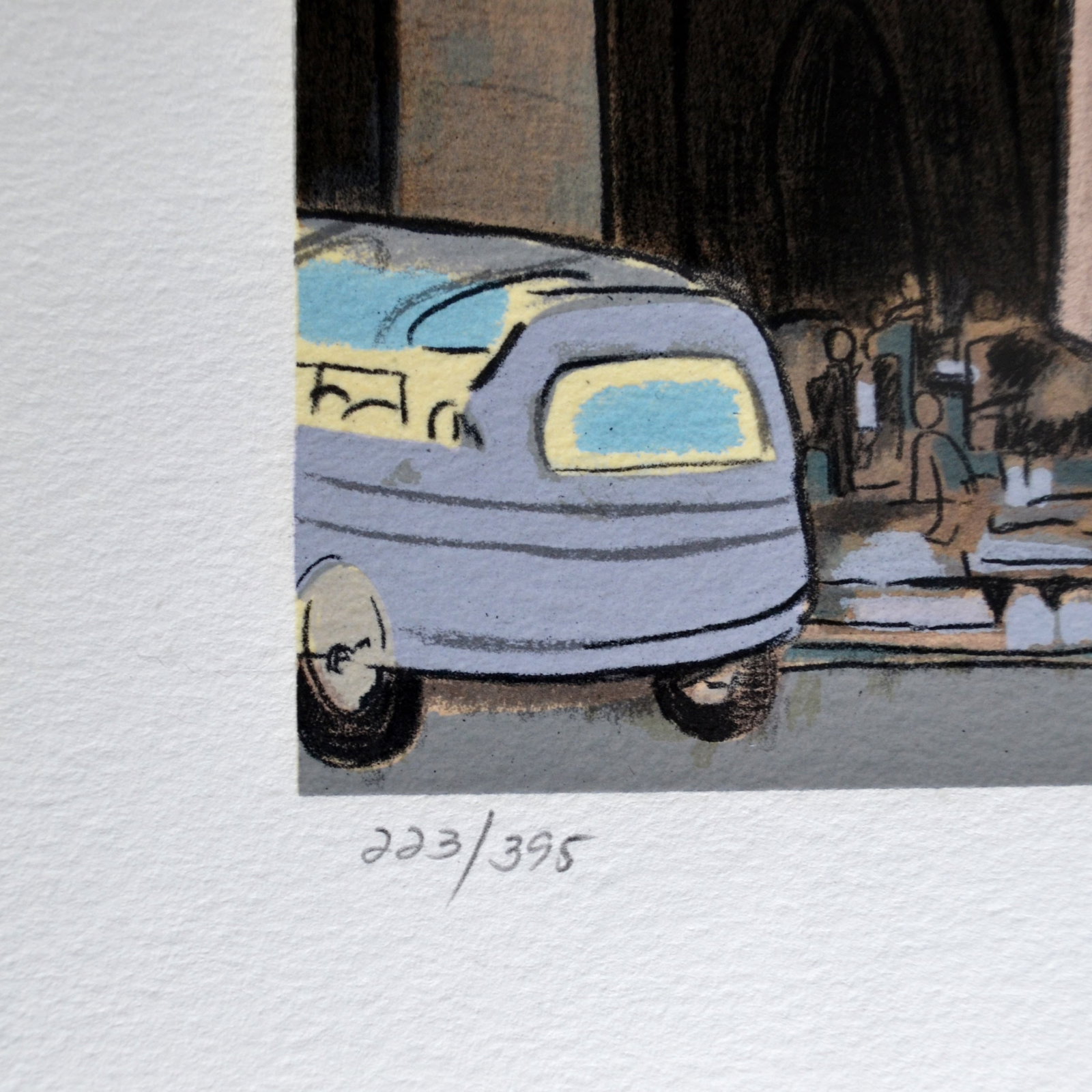 Limited Edition "Rome" Serigraph by Roy Besser - 3