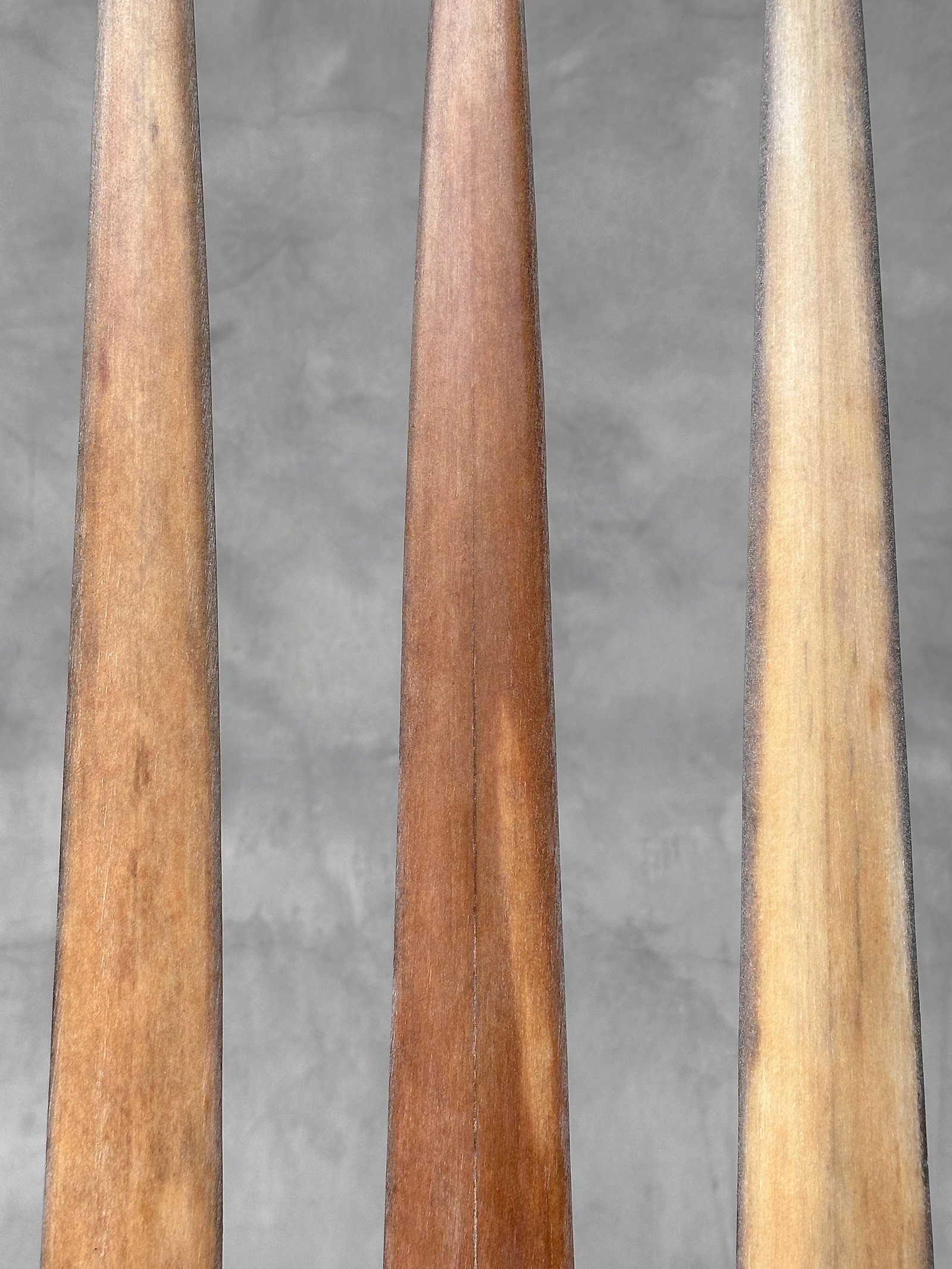 Swordfish tusk trio with custom stands - 7