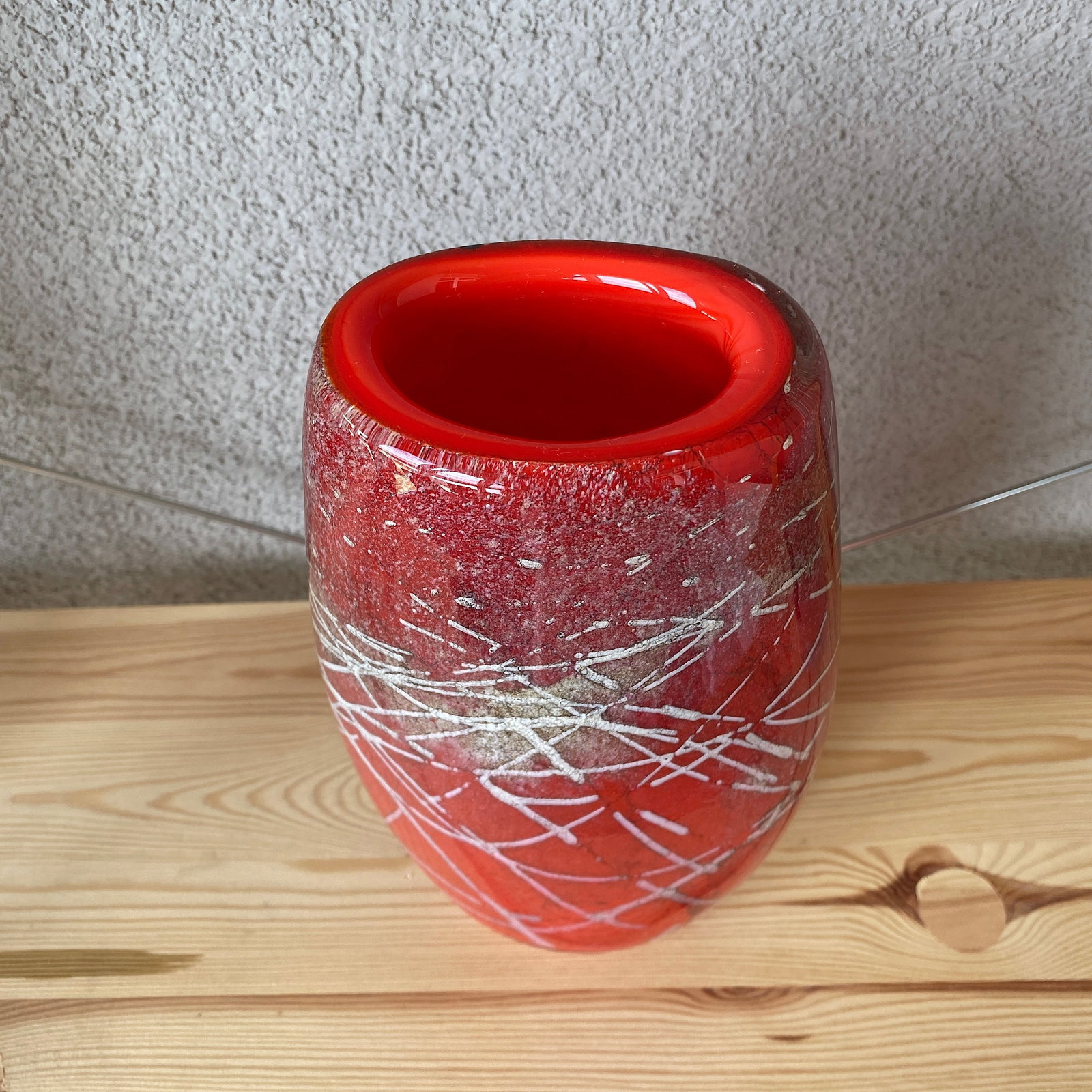 Red Vintage Vase - 2