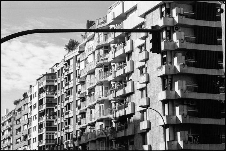 Edition 2/10 - Traffic Light, Barcelona - Silver Gelatin Photograph (1 of 3)