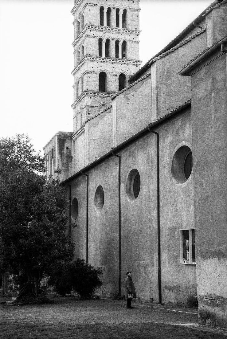Basilica Of Saint Sabina Aventine, Rome, Italy - Silver Gelatin Photograph: Title: Basilica Of Saint Sabina Aventine, Rome, Italy - Silver Gelatin Photograph Dimensions: 16 x 20 in Medium: Basilica of Saint Sabina Aventine, Rome, Italy - Silver Gelatin Photograph - Limited Ed