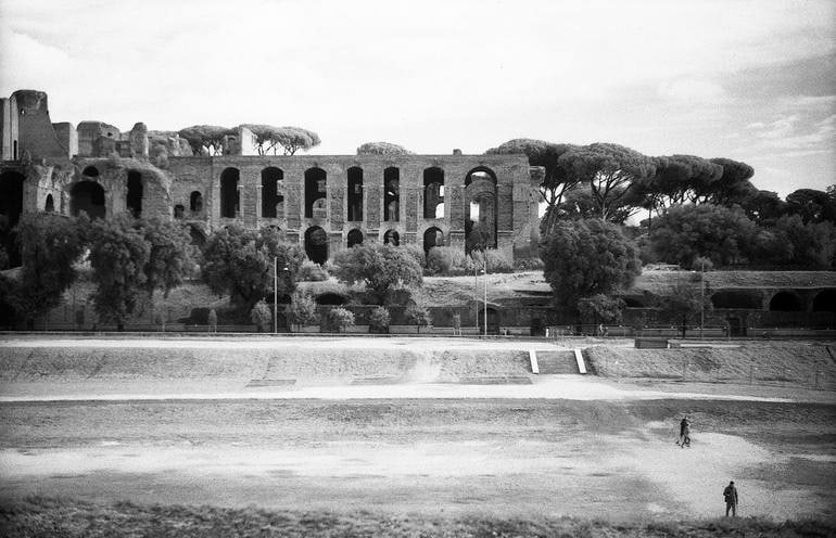 Domus Augustana, Rome, Italy - Silver Gelatin Photograph: Title: Domus Augustana, Rome, Italy - Silver Gelatin Photograph Dimensions: 20 x 16 in Medium: Domus Augustana, Rome, Italy - Silver Gelatin Photograph - Limited Edition of 10 Paul Cooklin United King