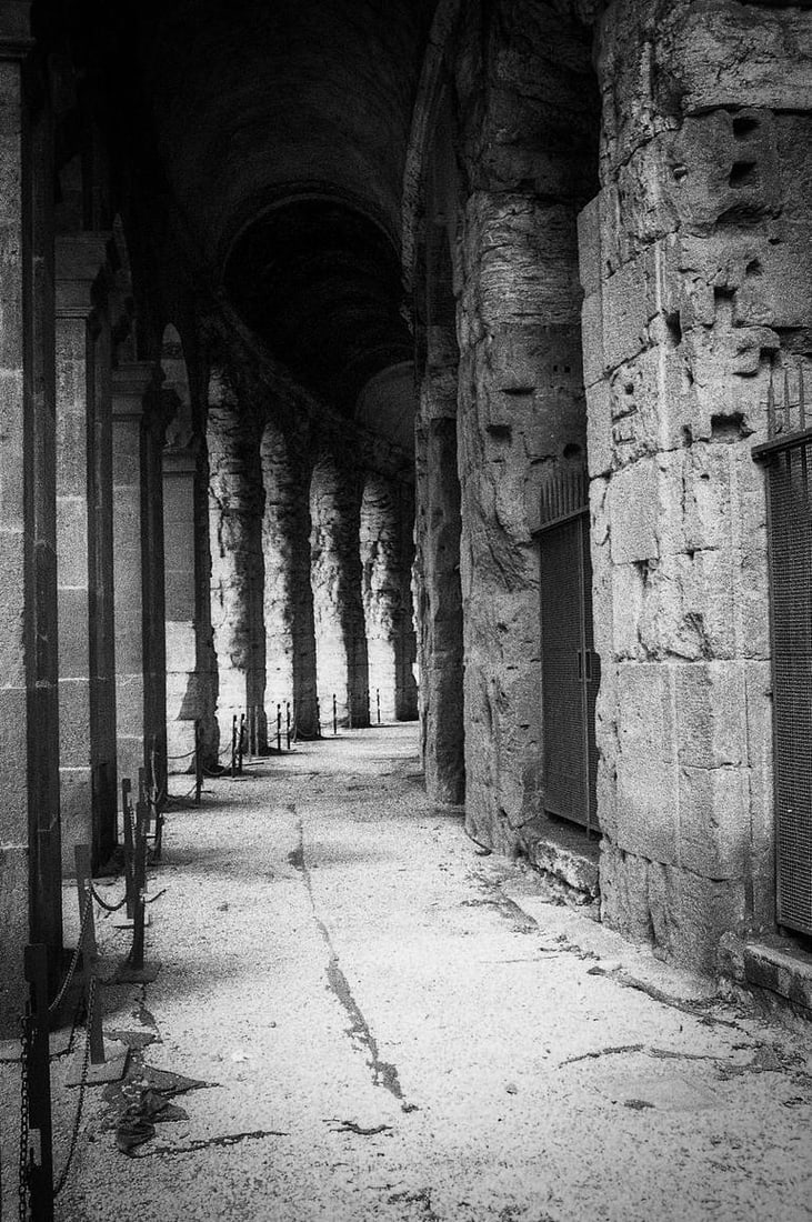 Theatre Of Marcellus, Rome, Italy - Silver Gelatin Photograph (1 of 3)