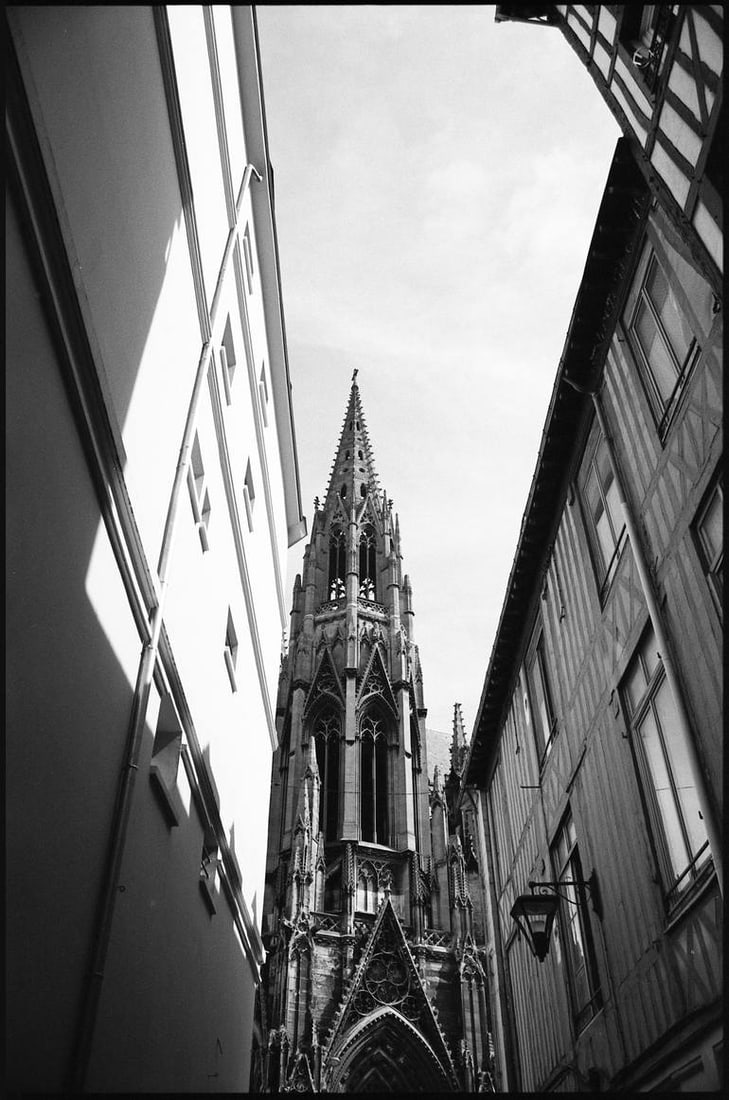 Cathedral, Rouen, Frane 2017 - Silver Gelatin Photograph (1 of 3)