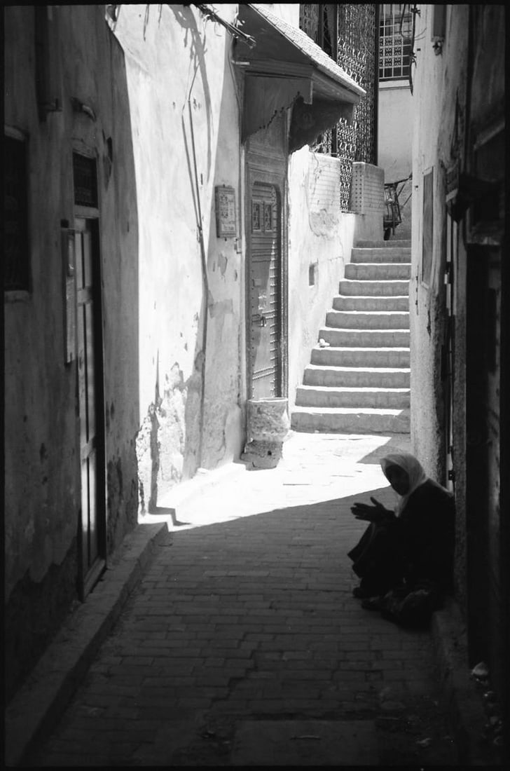 Desperation, The Medina, Fes, Morocco - Silver Gelatin Photograph: Title: Desperation, The Medina, Fes, Morocco - Silver Gelatin Photograph Dimensions: 16 x 20 in Medium: Desperation, The Medina, Fes, Morocco - Silver Gelatin Photograph - Limited Edition of 10 Paul C