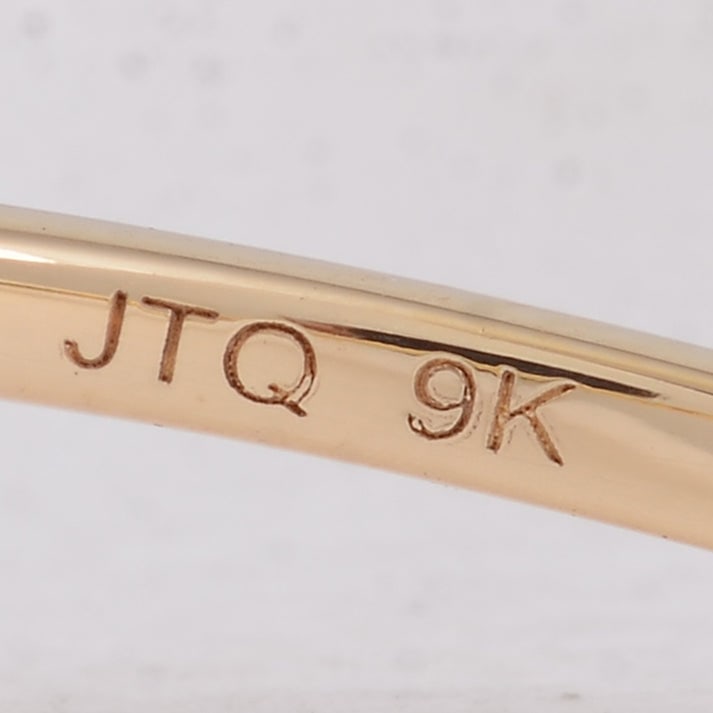 2.67 Ct Heart Tourmaline 9K Gold Ring - 5