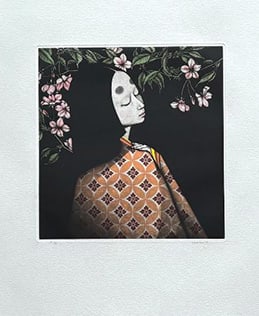 Kaoru Saito (1931 - 2021): Sakura (Cherry Blossoms) (1 of 1)