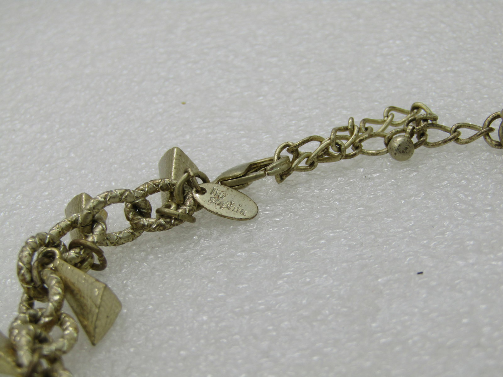 Lia Sophia Gold Tone Drop Necklace, 20" - 5