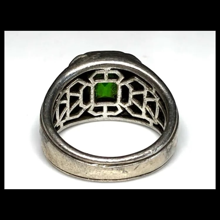 Estate Signet Ring BGE Sterling Silver - 6