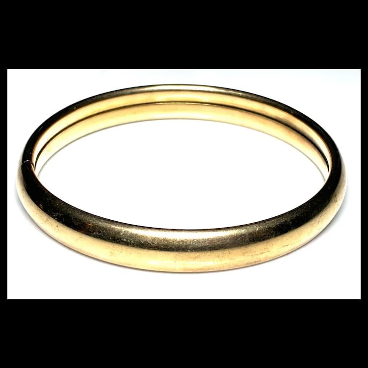 Vintage Classic 1-20 12k GF Bangle Bracelet - 2