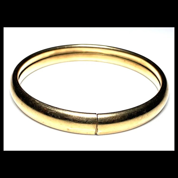 Vintage Classic 1-20 12k GF Bangle Bracelet - 3