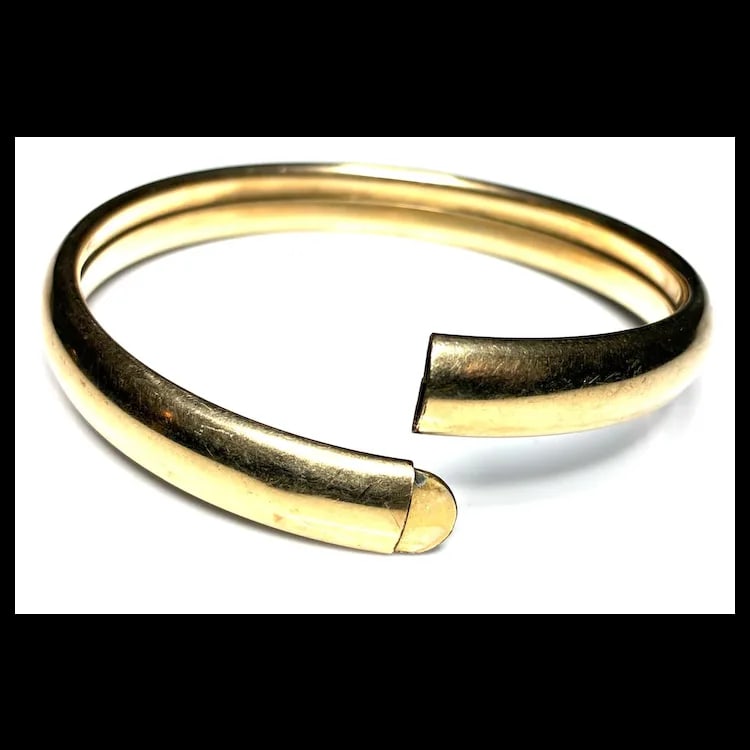 Vintage Classic 1-20 12k GF Bangle Bracelet - 4