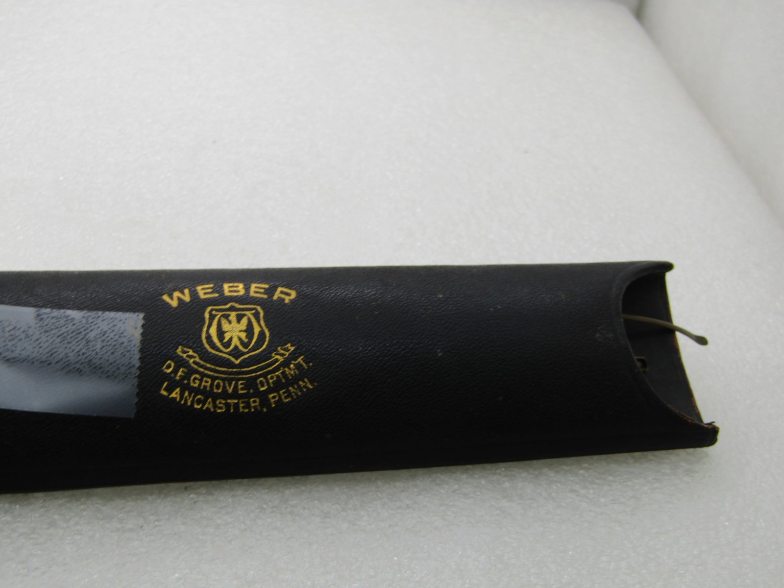 Early 1900 Weber Eye Glasses in Case, Lancaster, PA - 3